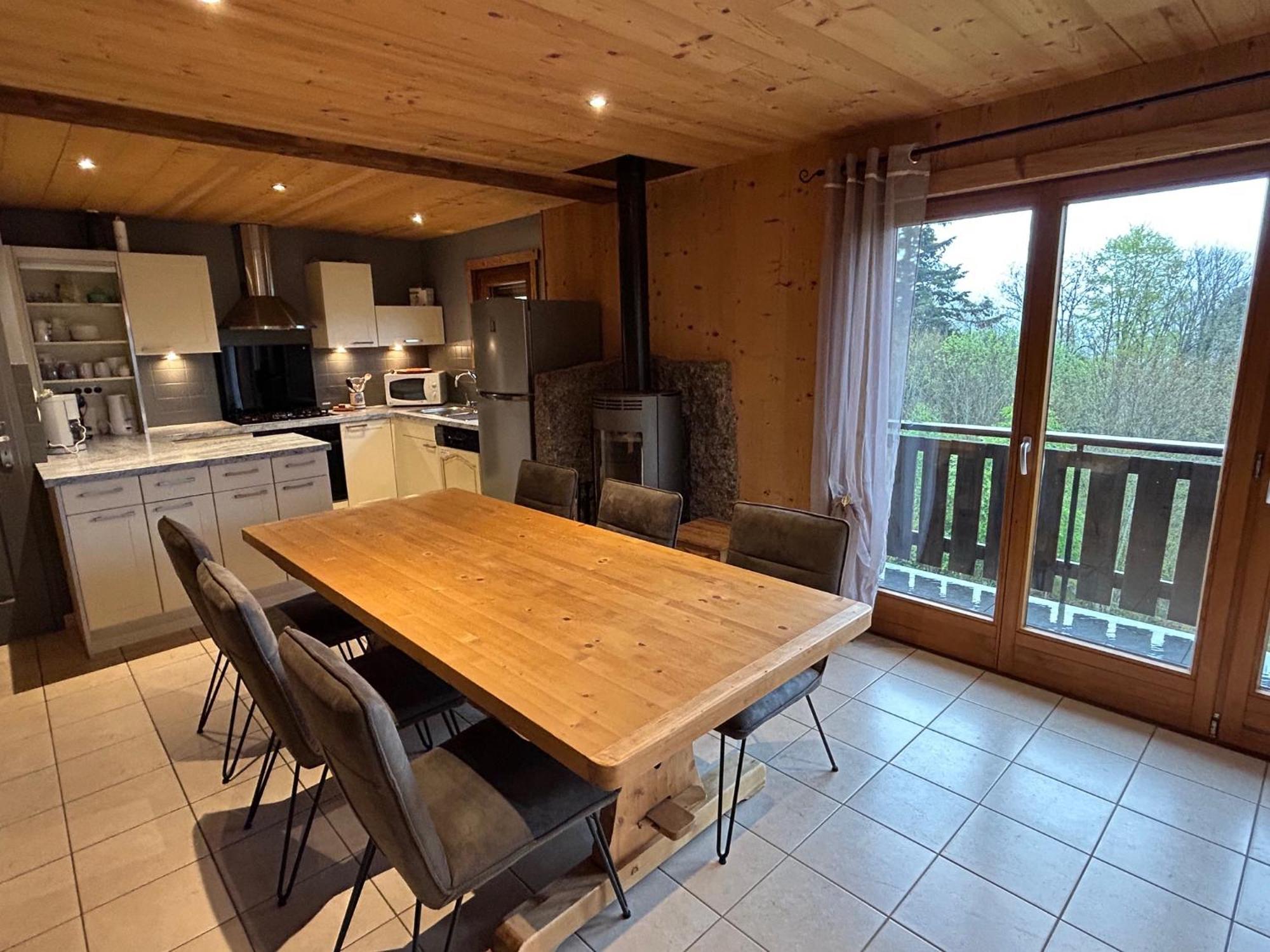 Chalet Les Bouleaux, La Montagne Des Lamas La Bresse Exterior foto